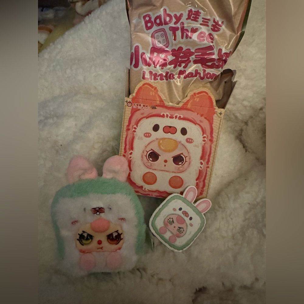 Baby Three Little Mahjong— Bunny